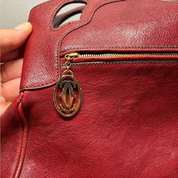 Vintage Cartier leather bag - Picture 12 of 12